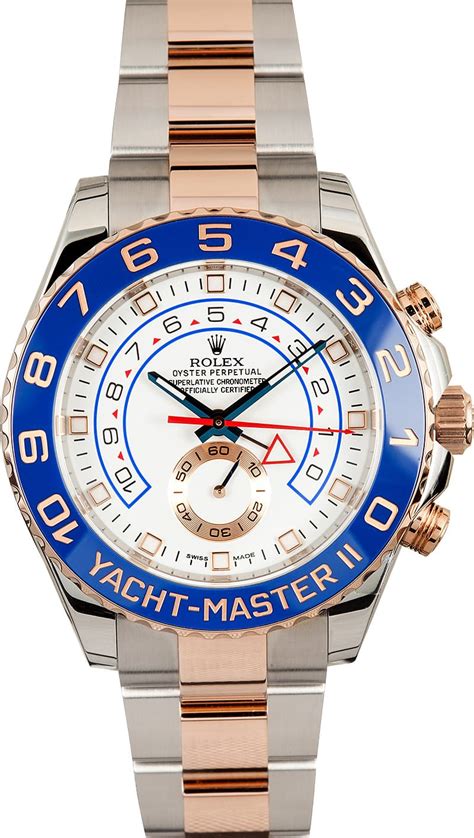 rolex yacht master 2 rose gold ss 2012|yacht master everose gold price.